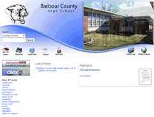 Tablet Screenshot of bchs.barbourschools.org